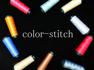 color-stitch ロゴ　刺繍糸