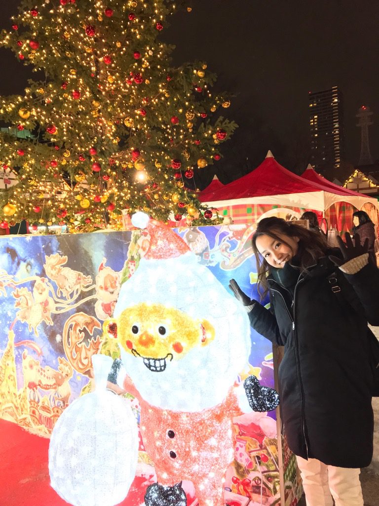 札幌の冬　ホワイトイルミネーション　ミュンヘンクリスマス市