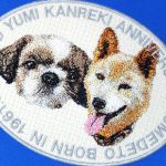 フォト刺繍ワッペン 犬のワッペン ペット刺繍